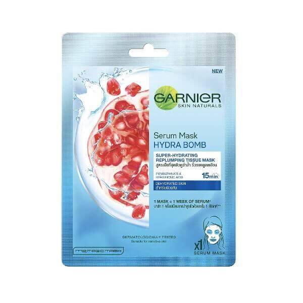 Garnier Serum Hydra Bomb Pomegranate Tissue Mask 